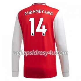 Fotbalové dres Arsenal Pierre-Emerick Aubameyang 14 Domácí 2019/20 Dlouhý Rukáv